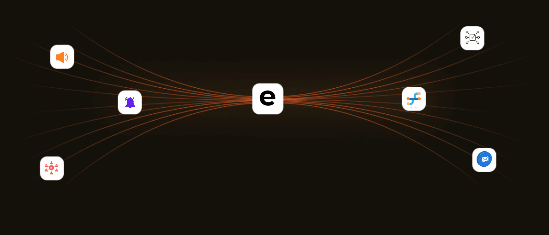 Enok connected to the tools around it